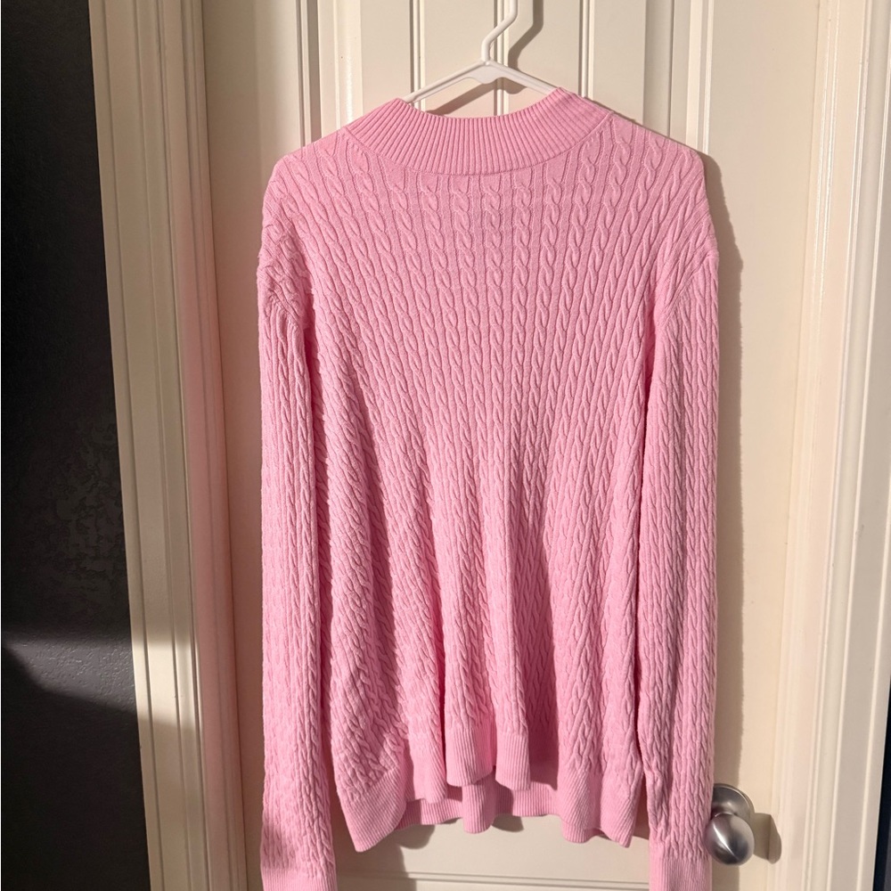 Amazon Essentials Light Pink Knit Sweater